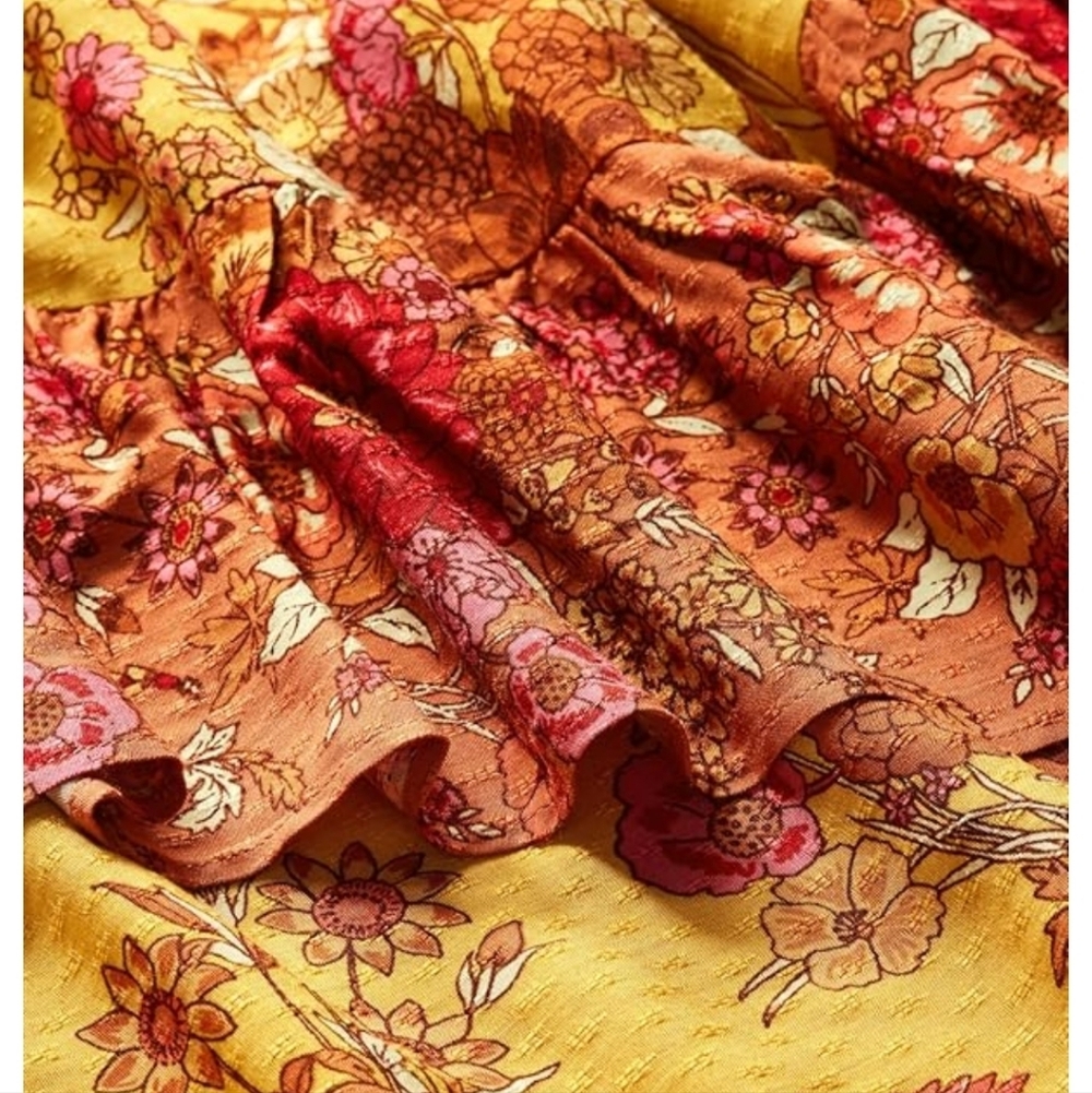 City Chic Woman's Abigail Maxi Dress ~ Sunflower ~ XXS (12) - Picture 5 of 13